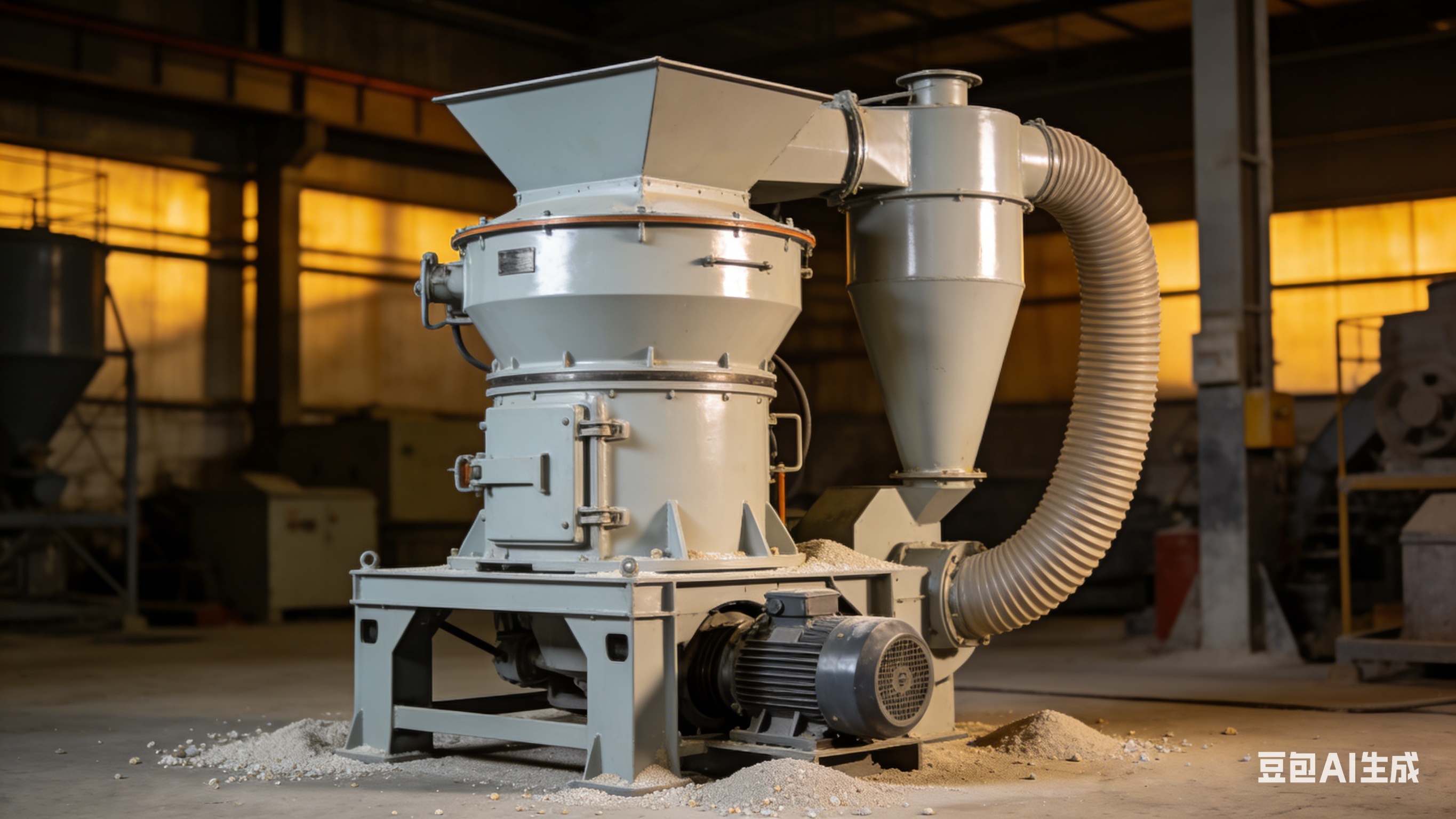 石英砂雷蒙磨出粉量减少如何处理